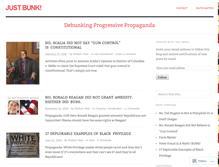 Tablet Screenshot of justbunk.net